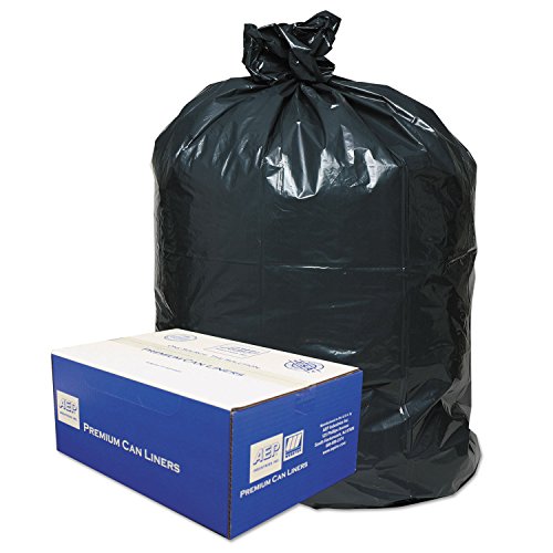 Webster Classic 2-Ply 50% Lixo reciclado Lannes, 55-60 galões, 0,85 mil de espessura, 38 x 58, caixa de 100
