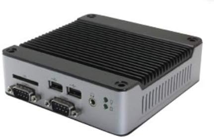 Mini Box PC EB-3362-L2851 suporta saída VGA, RS-485 x 1 e energia automática ligada. Possui um Ethernet de 10/100 Mbps e um Ethernet de 1 Gbps.
