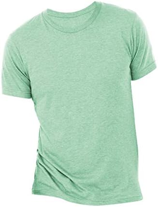 Canvas Mens 3,4 onças. T-shirt TriBlend> TriBlend 3413C