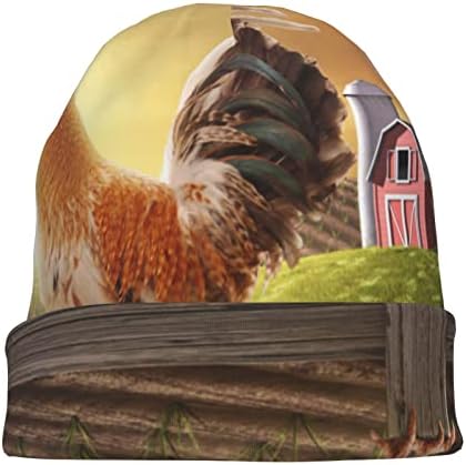 Motivos de impressão de galo de frango Elbull Estabelecer os grãos de malha casual boné primavera e o outono quentes chapéus ao ar