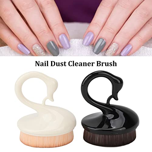 2pcs Povento de removedor de poeira de poeira de unhas Limpeza de maquiagem de maquiagem Home Salon portátil portátil requintado da