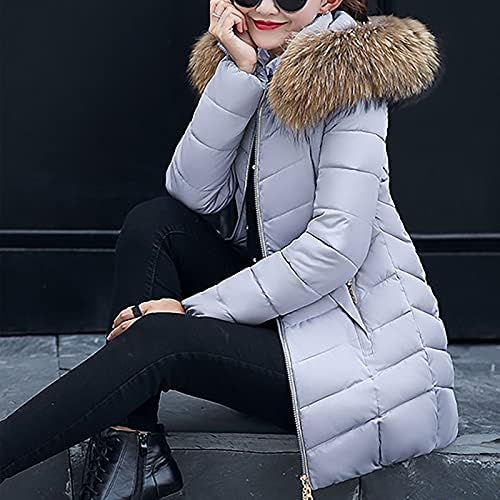 Jaquetas de esqui rmxei para mulheres modelos de moda feminina Modelos médios de algodão grande jaqueta de algodão