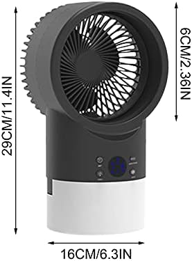 Ar condicionado portátil AC, LED multicolorido Multi-função Multifuncional ventilador elétrico portátil Cooler portátil,