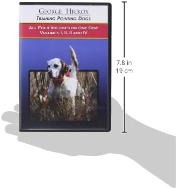 D.T. Treinamento de sistemas Pointing Dogs DVD Coleção de volumes 1 a 4
