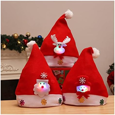 Banda da cabeça do Natal do Qingxun Feliz Natal adulto Hat de decoração de presente de Natal Novo Boneco de neve Papai Noel Chapéus para crianças