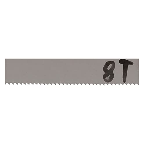 IMACHINIST S137348 M42 137 LONG, 3/4 de largura, 0,035 de espessura, 8 tpi, lâminas de serra de faixas de corte de metal bi-metal