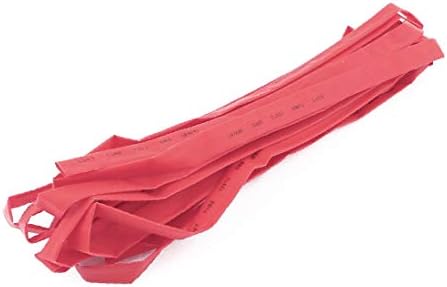 X-dree poliolefina 5,5m Comprimento de 8 mm DIA DIA MOLO EXTRILHANTE TUBO RED RED (POLIOLEFINA 5,5 M DE LONGITUD 8 mm de diámetro tubo TermorreTráctil Tubo de Funda de Color Rojo