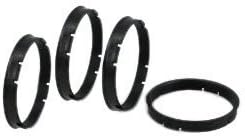 Gorilla Automotive 70-5615 Rings centrados no cubo das rodas - pacote de 4