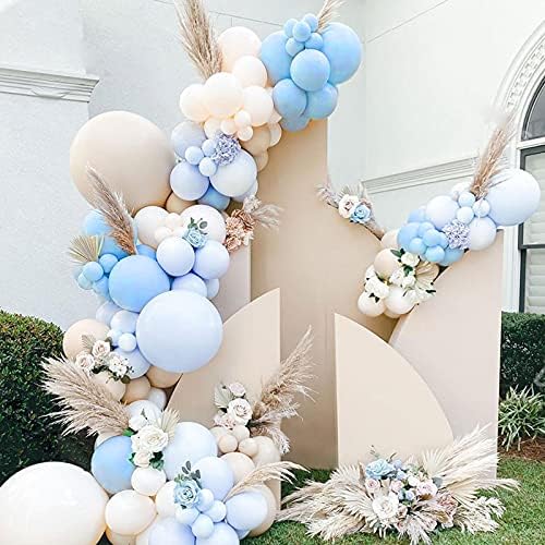 Kit de guirlanda de balão AMOVO 16 pés Balão Balão de Balão Confetti Balões de Latex para Decorações de Festa de Aniversário de Casamento do Baby Shower