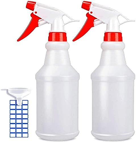Frasco de spray JohnBee - garrafas de spray vazias - garrafas de spray para soluções de limpeza/plantas/spray de água