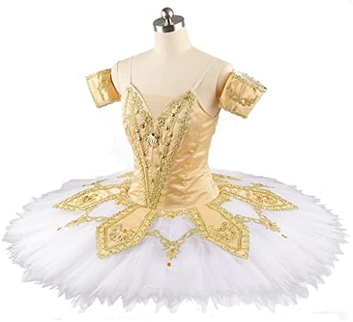 DSHDB Classical Ballet Professional Amarelo Mulher Faculdade de Feminino Dança do Balé Distestre Adult