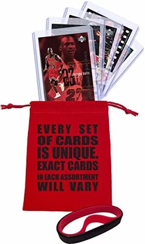 Michael Jordan MJ Pacote de cartões de basquete - Cartões de negociação de Chicago Bulls - MVP 23