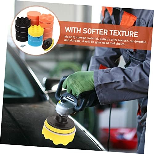 Zerodeko 1 conjunto de limpeza de carros esponja de lavagem de carro esponjas de lavagem de carro kit de lavagem de carro Tampão para detalhamento do carro