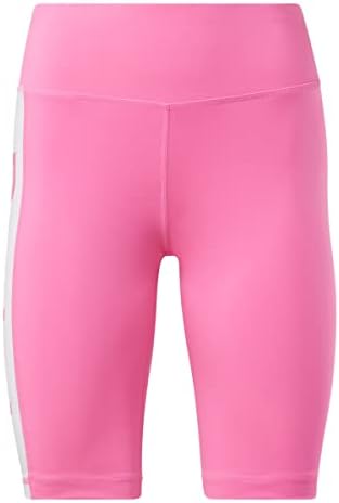 Core 10 pela Reebok Women's Big Logo Bike Shorts