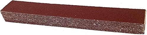 Starcke Premium Aluminium Oxide Longboard Lenging Lenging 2-3/4 x 17-1/2 polegadas-Clipe em lixa de serviço pesado para madeira,