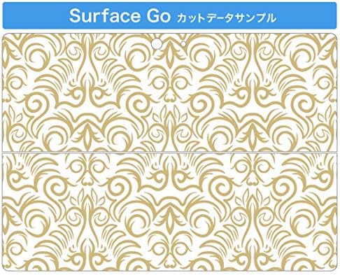 capa de decalque igsticker para o Microsoft Surface Go/Go 2 Ultra Fin Protective Body Skins 000782 Padrão de damasco