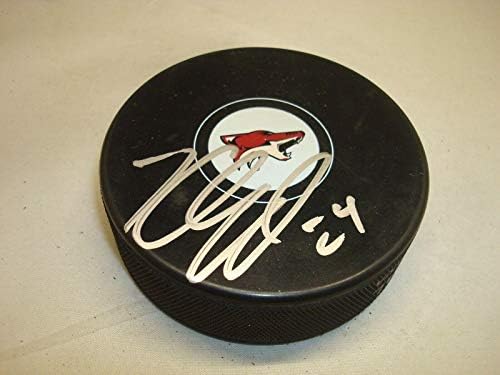 Kyle Chipchura assinou o Arizona Coyotes Hockey Puck autografado 1A - Pucks NHL autografados