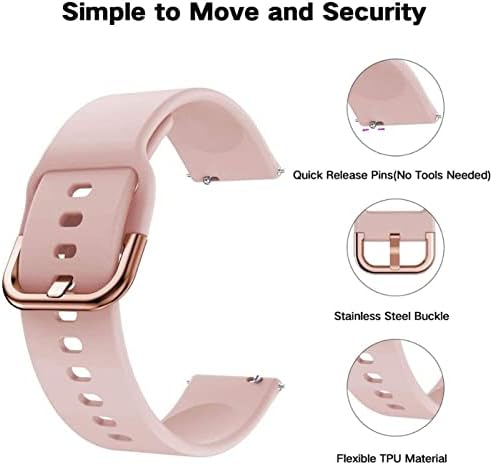 Hazels Acessórios de pulseira Watch Band 22mm para Xiaomi Haylou solar LS05 Smart Watch Soft Silicone Substitui