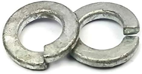 5/16 Lavadora de trava Ring Split Ring Hot Dipped Galvanized Steel Qty 100