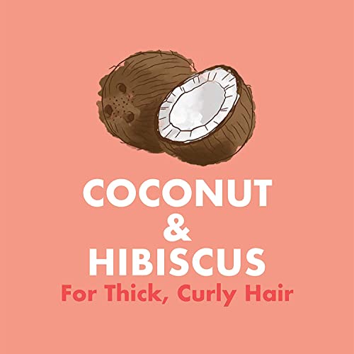 Shea umidade para crianças produtos de cabelo encaracolado, coco e hibiscus infantil creme de manteiga, manteiga de karité, leite