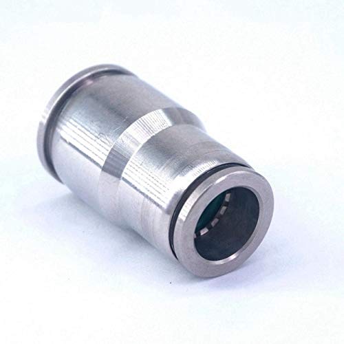 Ochoos 304 Aço inoxidável para tubo o/d 6-4mm 8-6mm 10-8mm 12-10mm 14-12mm 16-12mm União Redutor Pneumática Conectores