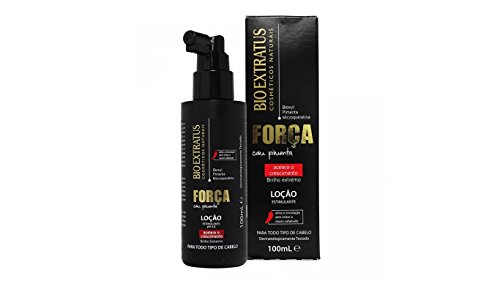 LINHA FORCA COM PIME BIO EXTRATUS - LOCAO Estimulante de Crescimento 100 ml - Coleção - Loção de Estimulante de Crescimento Cabelo 3,38 fl oz)