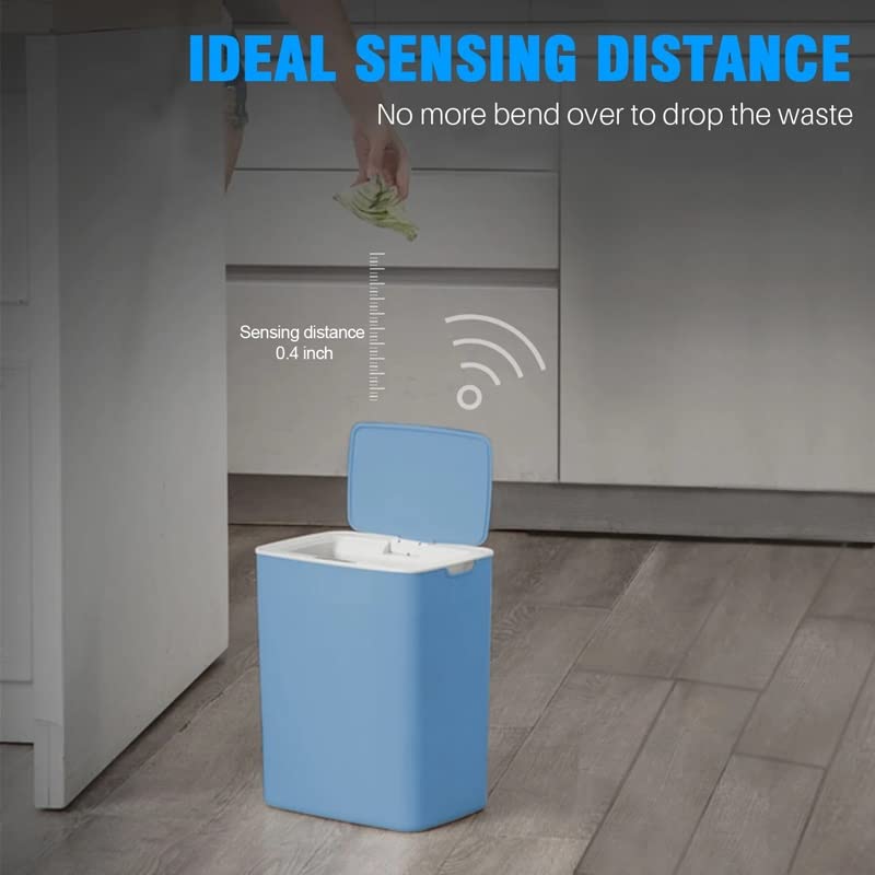 O lixo com sensor de zhaolei pode cobrir o sensor sem lixo de sensor de toque lata de lixo de cozinha Reciclagem e desperdício de cozinha