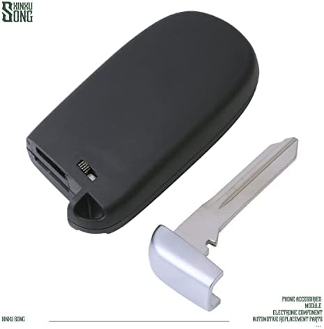 Xinxugong M3M-40821302 Chave do carro FOB Entrada de controle sem keyless Entrada remota de 4 botões Veículos Substituição