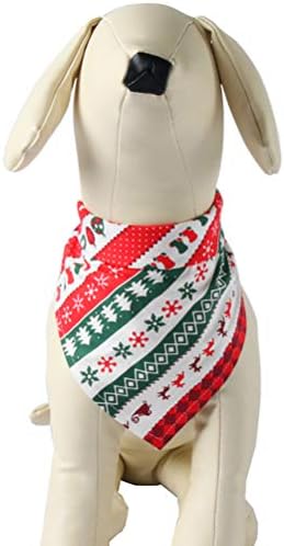 Letra da faixa de Natal xadrez projetado para saliva toalha de petão bandana cão gato gato colarinho lenço de triângulo para animais