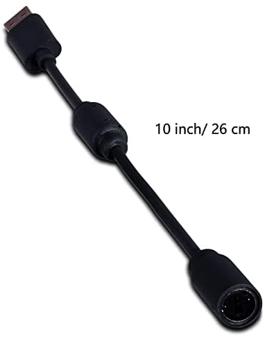 Tolxh USB Breakaway Dongle Cable Adapter Black Quality Durável Novas peças de reposição para Xbox 360 PC controlador com fio