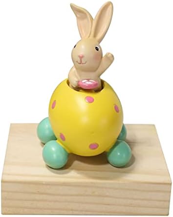Próximo tempo de Páscoa resina em casa cor coelho sentar o ovo de casca de ovo decoração de desktop decoração infantil quarto de