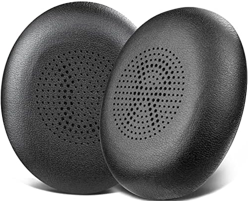 Substituição de Earpads de Soulwit para Jabra Evolve2 65 /Evolve2 40 /Elite 45h On-Ear Wireless Headset, almofadas de ouvido com couro mais macio de proteína