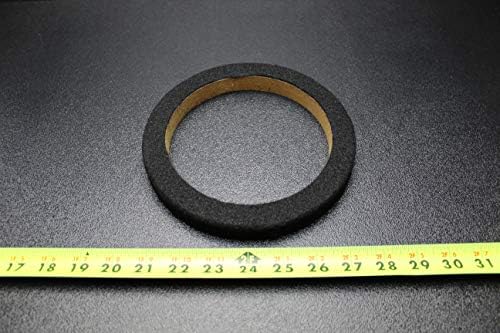 1 MDF Speaker Ring Spacer 6,5 polegadas madeira de carpete 3/4 de espessura anel de fibra de vidro-065cbk