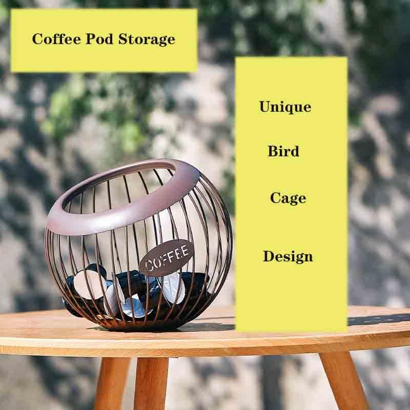 Cápsula de café portador de cafeteira Cúpula de copo de copo de café Organizador de cafeteira Organizador de cafeteira