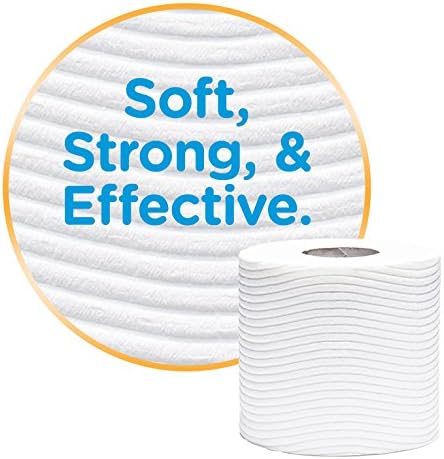 Cottonelle Clean Care Papel, tecido de banho, 24 mega rolos de papel higiênico