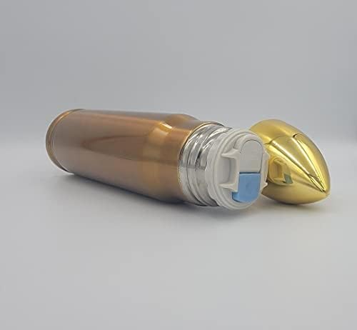 17oz 500 ml de bala em forma de vácuo Tommoses isoladas de garrafa cor sólida cor