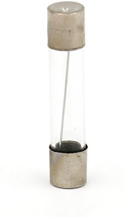 Tubo de fusível de vidro rápido de baomain BAOMAIN 6x30mm 3a 250v 3amp 20 pacote