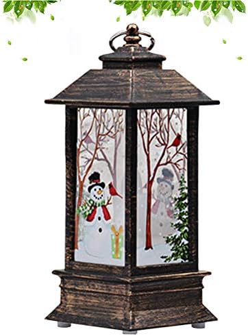 Galpada Christmas Candle Lantern Battery Powerd Lamp Lamp Table Decorativo Ornamento Decorações de Natal