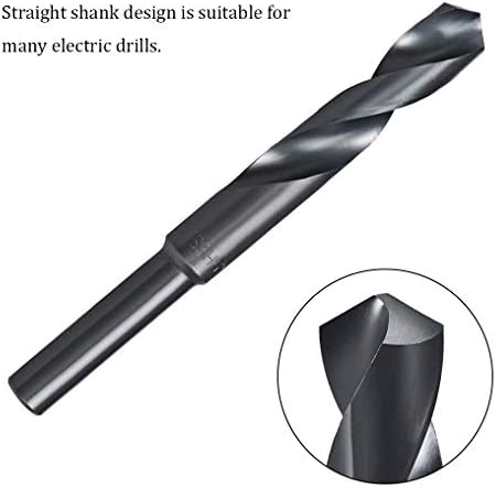 14,5 mm de broca de haste reduzida, broca de toque de aço de alta velocidade de 1/2 ”de haste hss 9341 para placa de alumínio aço de
