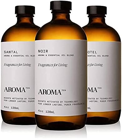 Aromatech Noir, Santal, o óleo de aroma do hotel para difusores de perfume - 120 mililitro