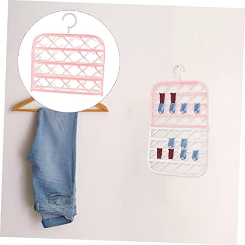 Homoyoyo Meias Secando toalha Rack Rack Ganchos de calça de rack para cabides dobráveis ​​de armário para roupas Roupas