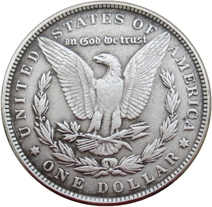 Moeda de andarilho de dólar de prata U.S. Morgan Dollar Cópia estrangeira Coin #121