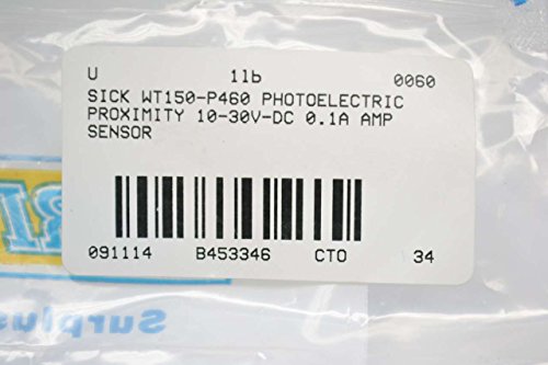 Doente WT150-P460 Proximidade fotoelétrica 10-30V-DC 0,1A Sensor AMP B453346