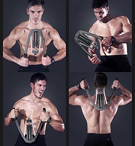 Power hidráulico ajustável USBBABE, Twister Arm Exerciser 22-440lbs Home Expander Muscle ombro Treinamento de fitness Equipamento
