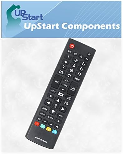 Substituição 49UF6430 -UB TV Remote Control para TV LG - Compatível com AKB74915330 LG TV Remote Control