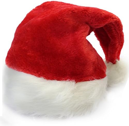 Chapéus de festa engraçados 10 pacote de chapéus de Papai Noel - Chapéus de Natal a granel - chapéu elfo - chapéus de natal vermelhos