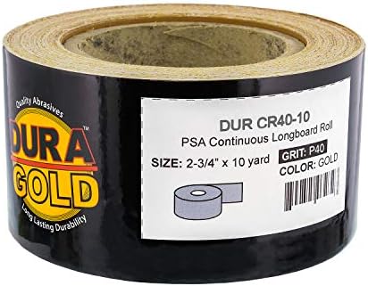 Dura-Gold Pro Série Retângulo 5 x 2-3/4 Dada densidade de 2 lados Bloco de lixamento EVA, gancho e backing de loop, 2 pacote de