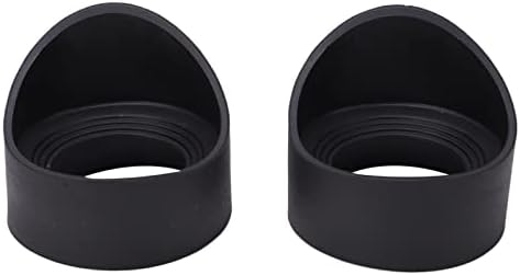 Tampa da ocular zunate, 2pcs microscópios Eyecups de borracha, 27 mm de diâmetro interno de borracha de borracha de borracha