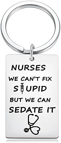 Kvekstio Funny Nurse Gifts for Nursing Student, Inspiration Nurses Day RN Presente para mulheres meninas, presente de aniversário dos namorados