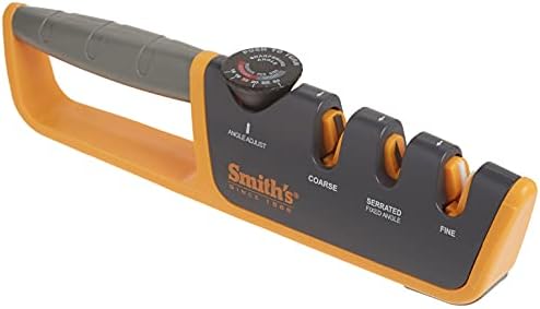 Smith 50264 Faca manual ajustável de Smith cinza/amarelo e 50582 Ax e Macarte Ax e Macarte, padrão, Amarelo